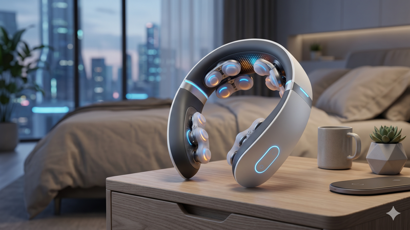 Bionic Finger Neck Shoulder Massager Benefits For Relaxing Relief