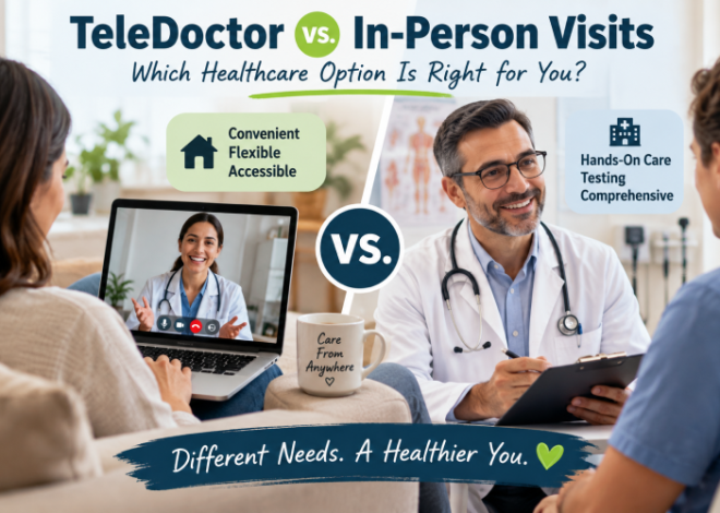 Teledoctor Vs. In-Person Visits: Which Healthcare Option Is Right For You?